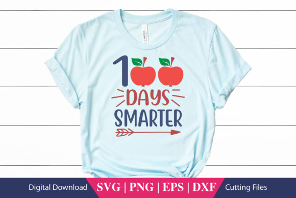 100 Days Smarter School SVG Cut File Review