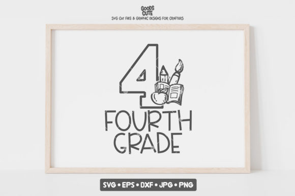 Fourth Grade - School SVG