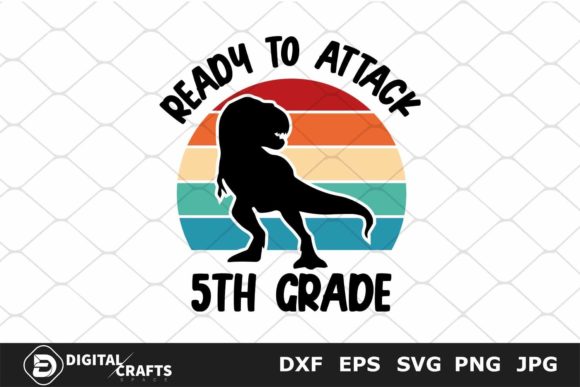 I'm Ready to Crush 5th Grade SVG Design Review