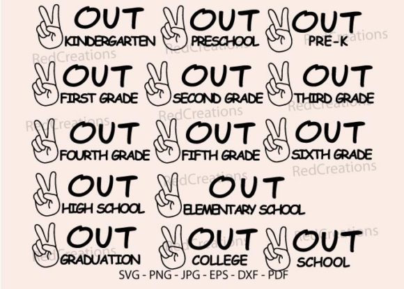 Last Day of School SVG Bundle: Peace Out Review