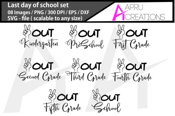 Last Day of School SVG Cut File Review