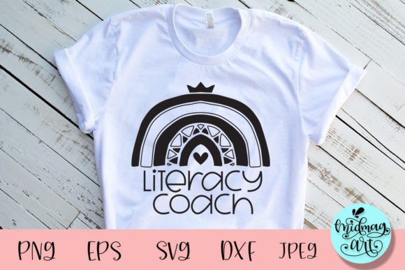 Literacy Coach SVG for School Crafts