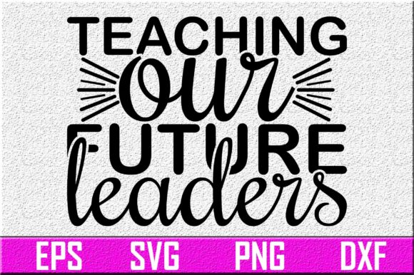 Teacher SVG Design: Stitching Our Future Leaders